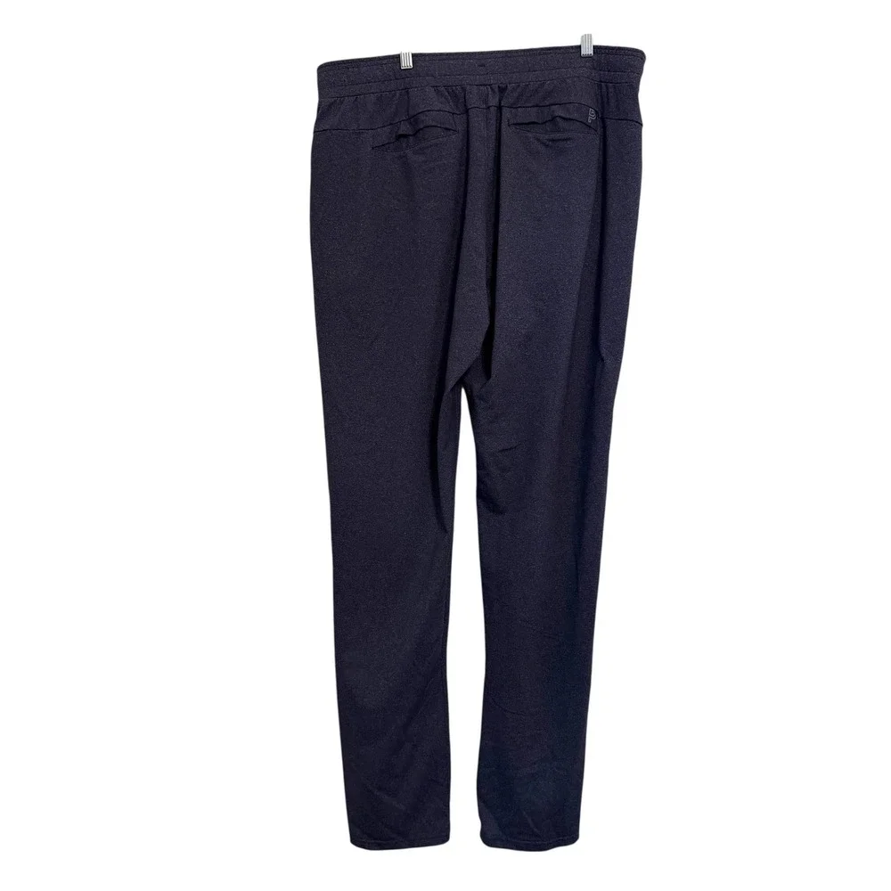 Public Rec Gamechanger Pant Mens Sz 40 Navy Blue Heather Tapered Athleisure Soft - Picture 5 of 15